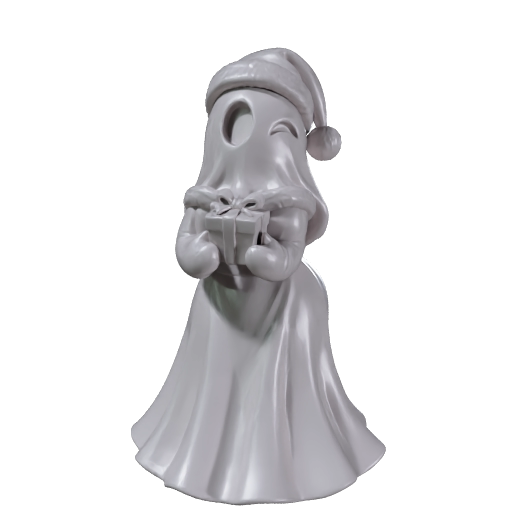 Halloween-Geist: Weihnachten – STL & 3MF