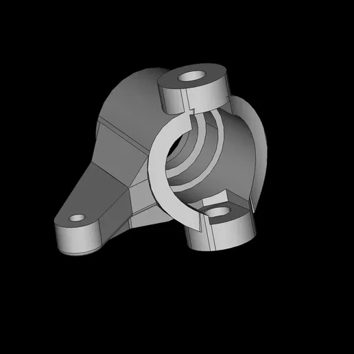 🚁 07127 REDCAT RACING FRONT STEERING KNUCKLES・ STL File for 3D printing ...