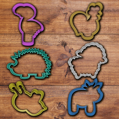 todo.png Fichier STL Ensemble à l'emporte-pièce pour animaux de fantaisie・Modèle à télécharger et à imprimer en 3D