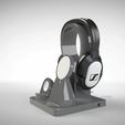 Untitled-780.jpg HEADPHONE STAND with MAGSAFE CHARGER FOR IPHONE & WATCH - NEW