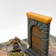 Robagon_StoneDoorLarge-SlideOut_BoardClosed.jpg Stone Dungeon Door - Multimaterial