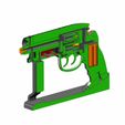 8.jpg Deckard's Pistol - Blade Runner - Printable 3d model - STL + CAD bundle - Commercial Use