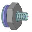 neck13-07.jpg Marine Boat Thru Hull Fitting Connector 1 inch Hose neck12 3d-print