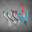 Pliers.png Modular Rack for Pliers, Needle-Nose Pliers, Cutters, and Nippers
