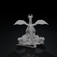 Dragon.002.png Medieval Hero Mega Pack  10 Fantasy Characters STL OBJ