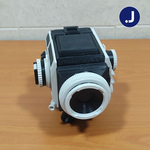 📷 カメラ「ローライフレックス SL66」・ 3MF ファイル（3Dプリント用