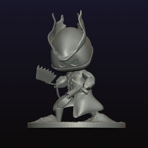 1000000551.jpg Bloodborne 3d model stl, astrobot, astro bot hunter bloodborne, action figure, Yarnam, astro's playroom,  cameo astro. Астро бот 2, камера охотник, бладборн. Playstation,  ps5.