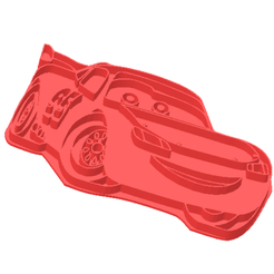 STL file Lightning Mcqueen Silhouette 🌩️・3D print design to download・Cults