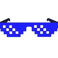 glasses_1.jpg 3D-Datei Thug Life Articulated Glasses kostenlos・Design für 3D-Drucker zum herunterladen