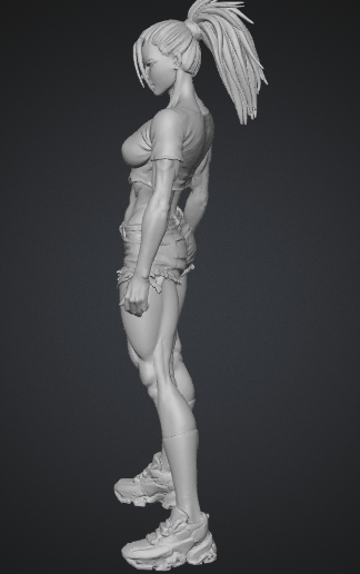 🎲 Confident Strength Figure Sculpt・ STL File for 3D printing・Cults
