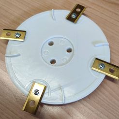 IMG_20200425.jpg STL file Cutting Disc 180mm WORX LANDROID S・3D print model to download
