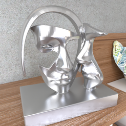 27.effectsResult.png STL file Human Head Sculpture・Template to download and 3D print, RandomThings