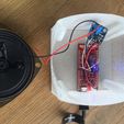 wiring.jpg Wifi Doorbell Gong Audio Player in 3W speaker box, REST interface and ESP32 microcontroller