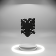 0450.png Albanian Eagle for 3D Printing