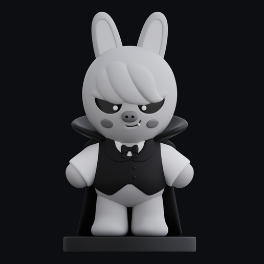 🎃 SKZOO EVIL DWAEKKI STRAY KIDS KPOP・ STL File for 3D