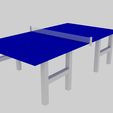 PingPongDeskView2.jpg Ping Pong Desk 3D Models (Type A & B)