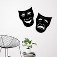 Demo.jpg Comedy Tragedy Masks