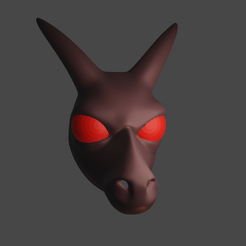 GoatMaskThumb.png STL file Goat Mask Base・3D printable model to download, GoatDix