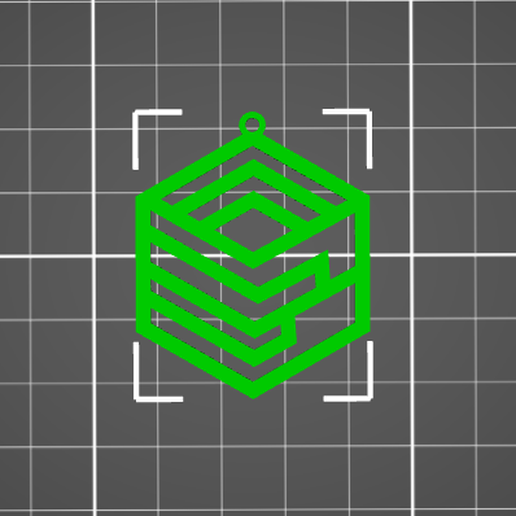 MODERN EARRINGS, PENDANT FOR NECKLACE, JEWELRY, CHARM 3D model