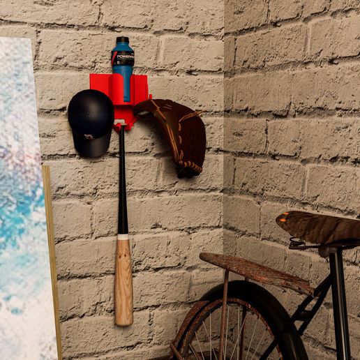 Dugout Baseball Bat Holder XL (Two Bats) updated