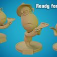 5.jpg Joe Gardner - Soul Disney Pixar 3D print model - 3D print model 3D print model
