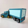 kam4.jpg Cute Cartoon-Style Semi Truck + Trailer