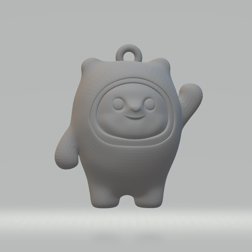 Bing Dun Dun-Key Ring Edition 3D model
