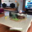 PhotoRoom_20230616_180518.jpeg Nintendo Switch Stand - Zelda Vulcano Island Version (Cocolint Island)
