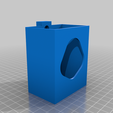 Radio_Holder_on_Water_Bottle_Mount_Holes.png Radio holder for Mountain Bike