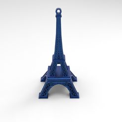 Preview1.jpg Eiffel Tower Keychain