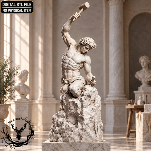 Stone Sculptor – Classical Artist Statue