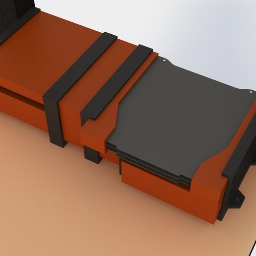 Render_5.jpg Télécharger fichier 3MF Tiroirs d'imprimante pour table basse Ikea • Plan à imprimer en 3D, SolidWorksMaker
