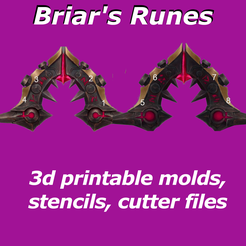STL file Briar cosplay league of legends Wild Rift 🎭・3D printable model to  download・Cults