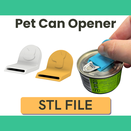 Pet Food Can Opener - Cat and Dog