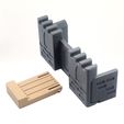 Pocket-Phone-Stand-Castle-3d-print.jpg Pocket Castle Phone Stand - Print in Place Fold Up Phone Stand