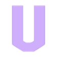 U3.stl Schriftzug Hamburg