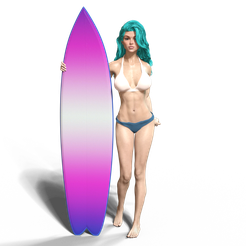 surf-girl-1.png Télécharger fichier STL surfer girl 1 • Objet imprimable en 3D, gigi_toys