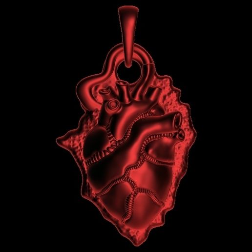 Stitched Heart pumping Love