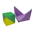 p0.jpg Origami Snapper, Model, Extension, Triangular Bipyramid