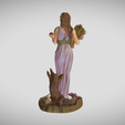 Persefone4.png Statue of the Greek goddess Persephone, for 3d printing and painting.