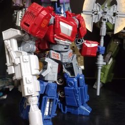 1.jpg Fichier STL Série Studio WFC Optimus Prime Blaster・Plan imprimable en 3D à télécharger