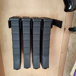 LONEX_MAGAZINE_HOLDER.jpg Airsoft wall AR15 M4 LONEX 360 bb plastic magazine holder