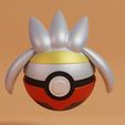 pokeball-raboot-render.jpg Pokemon Scorbunny Raboot Cinderace Pokeball