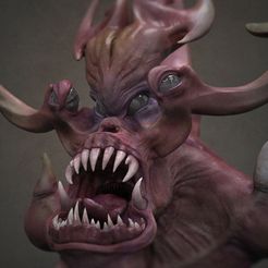 creature6.jpg Free STL file alien creature・Object to download and to 3D print