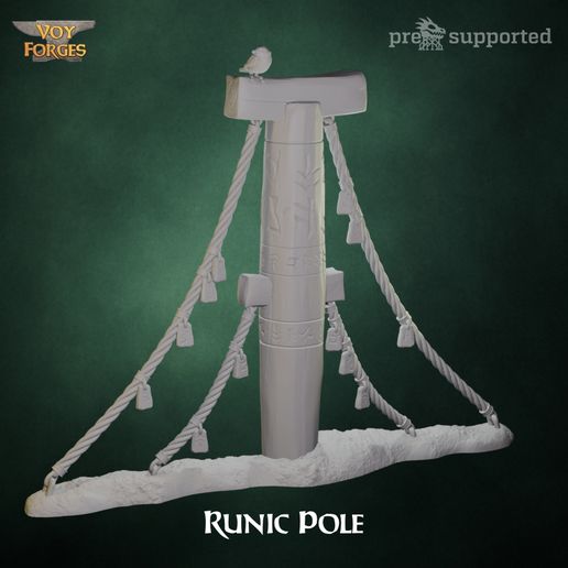 Runic Pole – Fantasy Terrain 3D model