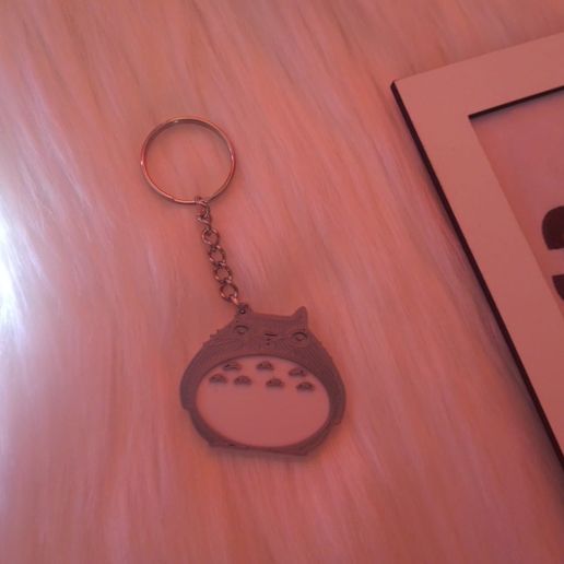 Totoro keychain 3D model