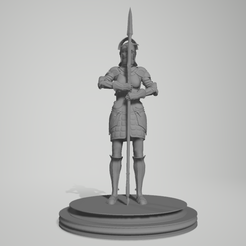 1.png STL-Datei knight・3D-druckbare Vorlage zum herunterladen