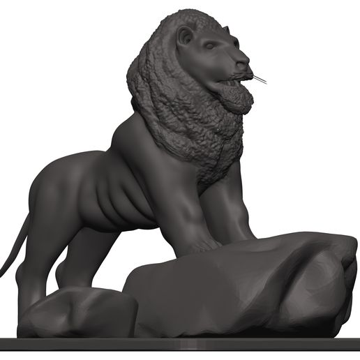 Lion 3D model