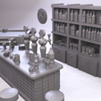 Scene_2.png Файл STL Современный городской бар・3D-печатная модель для загрузки
