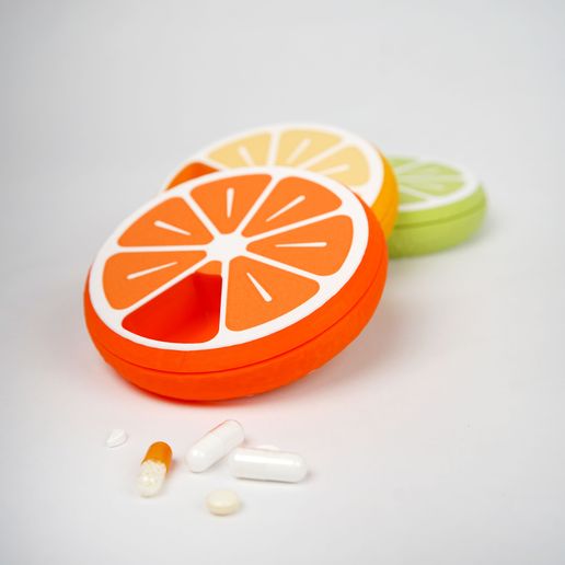 orange6.jpg Loopfruit – The Citrus Pill Organizer that Clicks